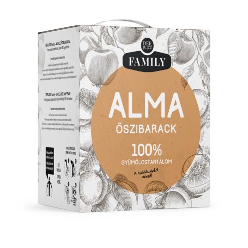 Family Almalé Őszibarackkal 80-20% 3l