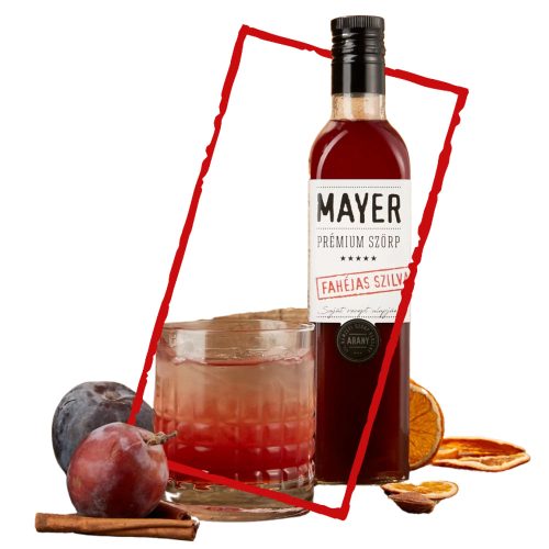 Fahéjas szilva szörp 500ml